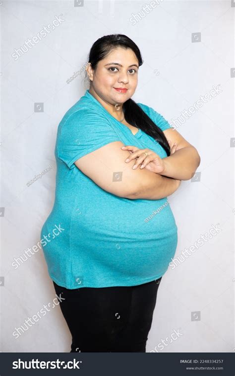 Indian Fat Woman Stock Photos, Images & Pictures